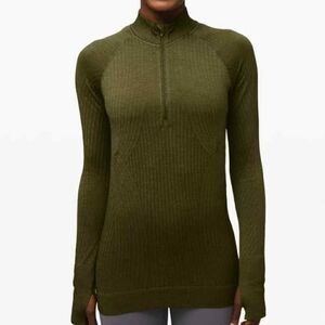Lululemon Rest Less 1/2 Zip - Sz 6